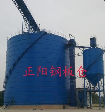 望奎大型矿粉钢板库