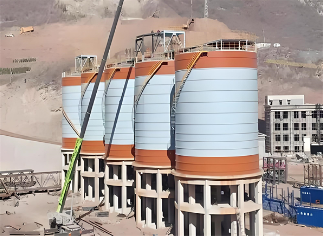 望奎高架钢板仓